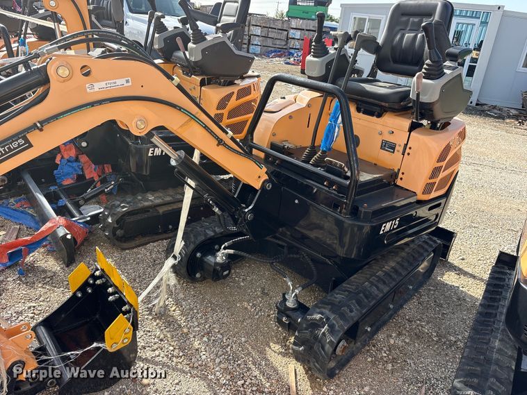 image for item ET0150 2024 Erie EM15 mini excavator