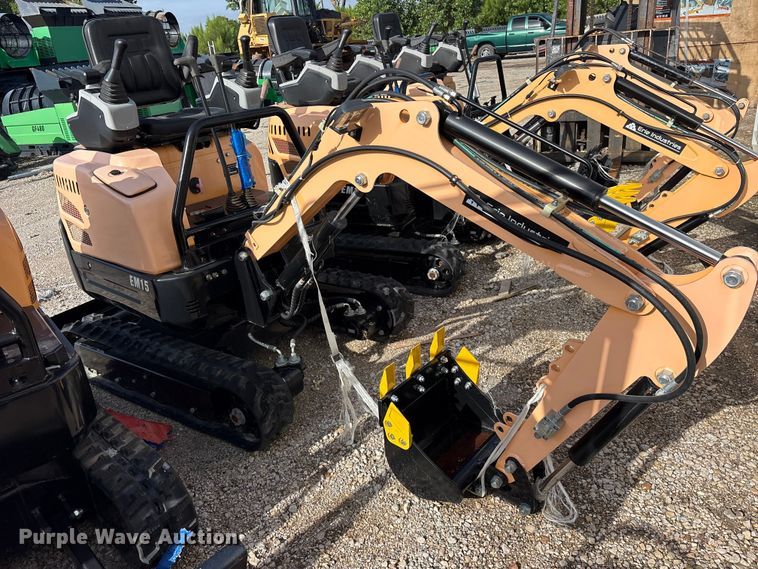 image for item ET0150 2024 Erie EM15 mini excavator