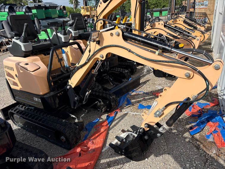 image for item ET0152 2024 Erie EM15 mini excavator