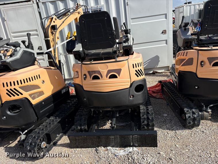 image for item ET0152 2024 Erie EM15 mini excavator