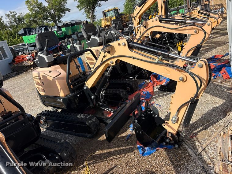 image for item ET0153 2024 Erie EM15 mini excavator