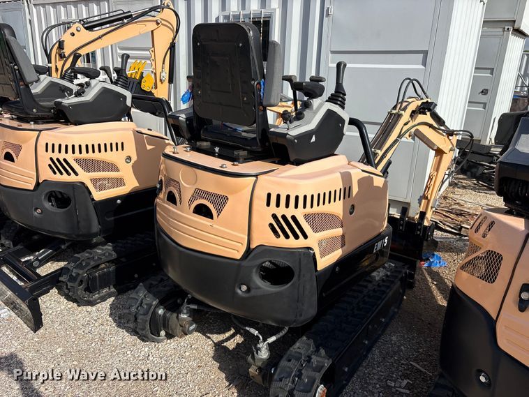 image for item ET0153 2024 Erie EM15 mini excavator