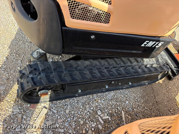 image for item ET0153 2024 Erie EM15 mini excavator