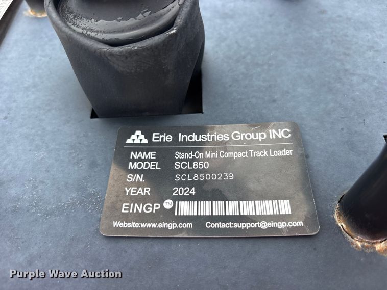 image for item ET0176 2024 Erie SCL850 compact utility loader