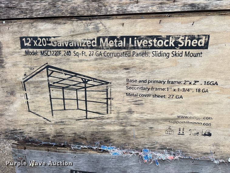 image for item ET0219 (4) Valley Pioneer MSC1220F livestock sheds