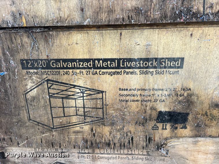 image for item ET0224 (4) Valley Pioneer MSC1220F livestock sheds