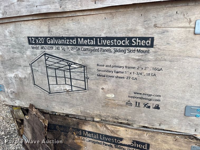image for item ET0225 (4) Valley Pioneer MSC1220F livestock sheds