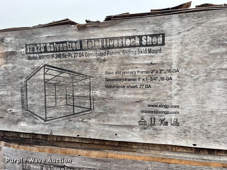 image for item ET0226 (4) Valley Pioneer MSC1220F livestock sheds