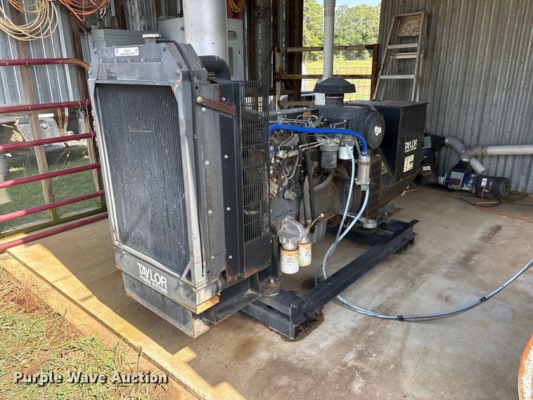 image for item ET0319 2007 Taylor Power Systems P108CD1 generator