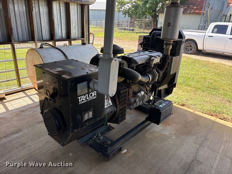 image for item ET0319 2007 Taylor Power Systems P108CD1 generator