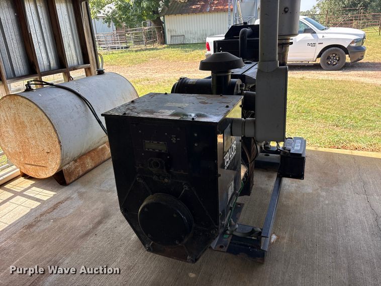 image for item ET0319 2007 Taylor Power Systems P108CD1 generator