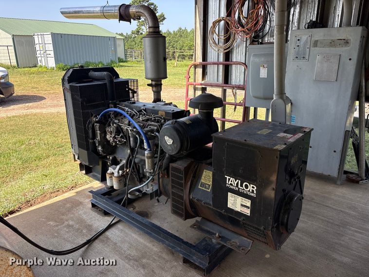 image for item ET0319 2007 Taylor Power Systems P108CD1 generator