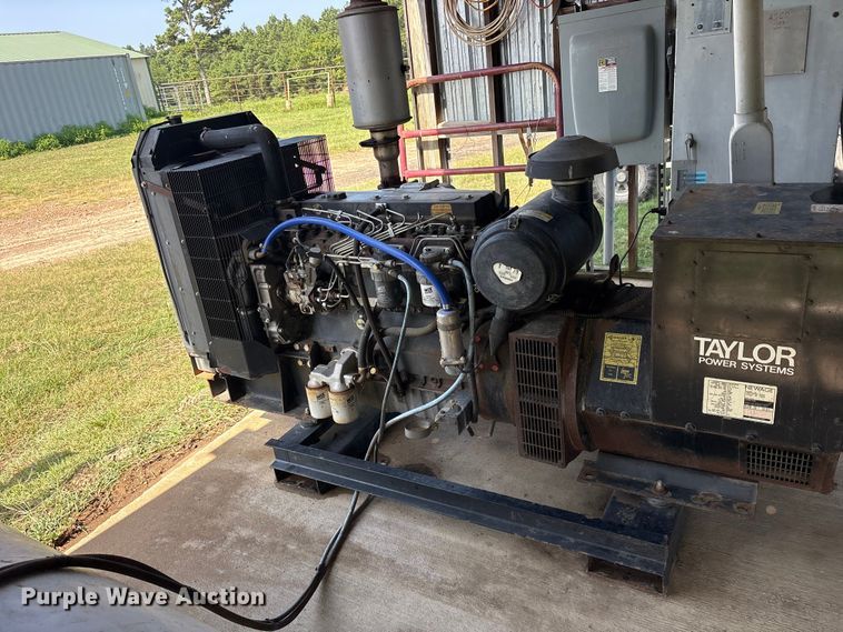 image for item ET0319 2007 Taylor Power Systems P108CD1 generator