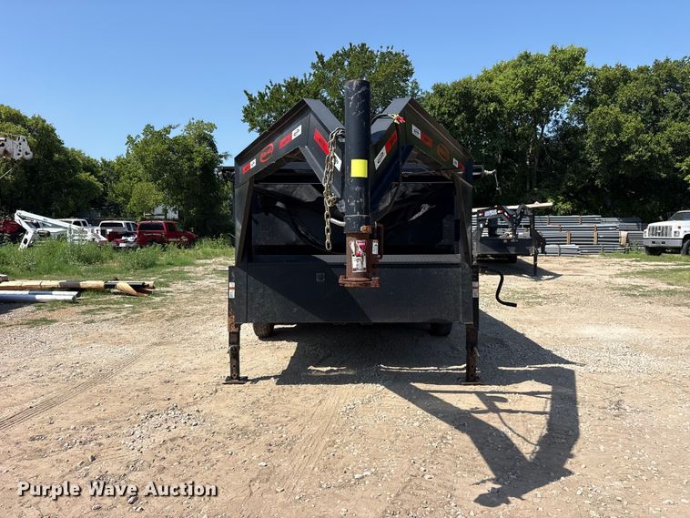 image for item ET0329 2022 Durahaul dump trailer