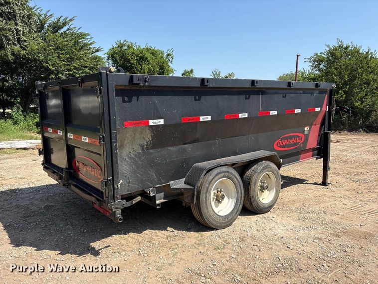 image for item ET0329 2022 Durahaul dump trailer
