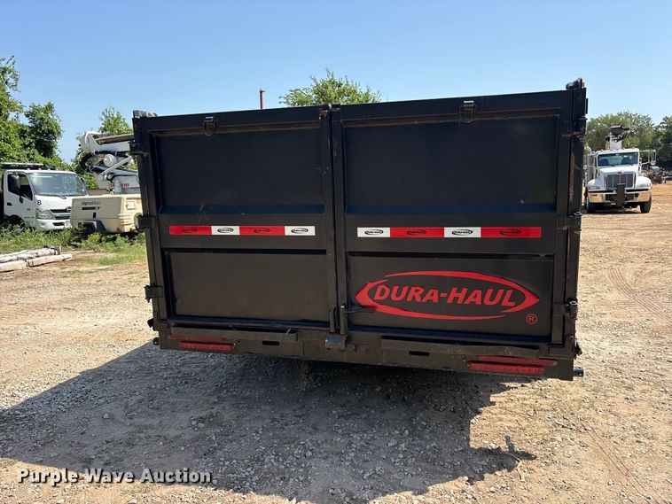 image for item ET0329 2022 Durahaul dump trailer