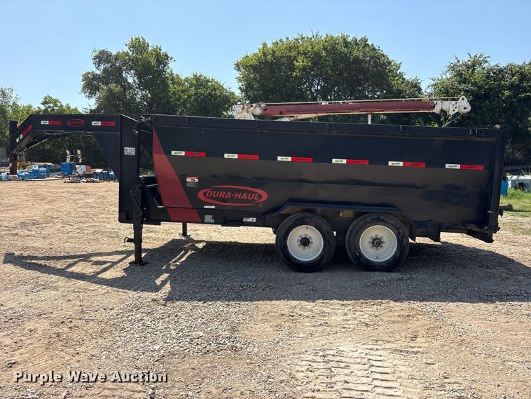 image for item ET0329 2022 Durahaul dump trailer