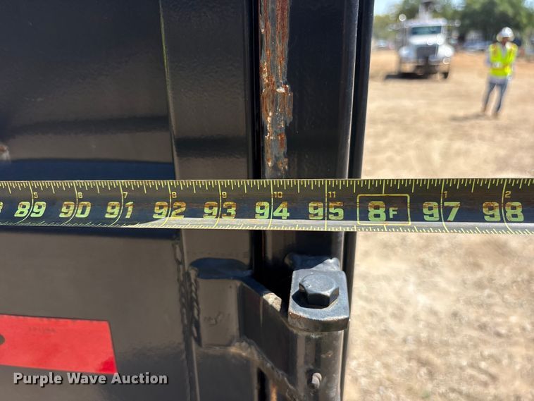 image for item ET0329 2022 Durahaul dump trailer