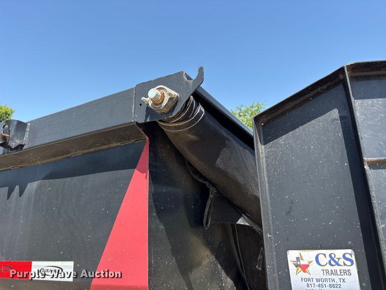 image for item ET0329 2022 Durahaul dump trailer