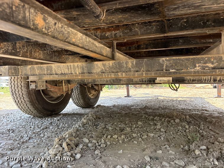 image for item ET0329 2022 Durahaul dump trailer