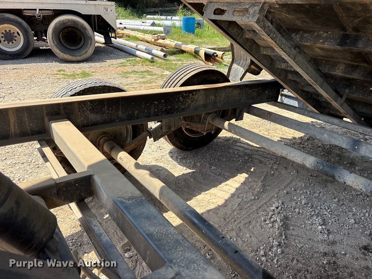 image for item ET0329 2022 Durahaul dump trailer