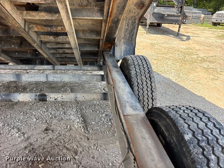 image for item ET0329 2022 Durahaul dump trailer