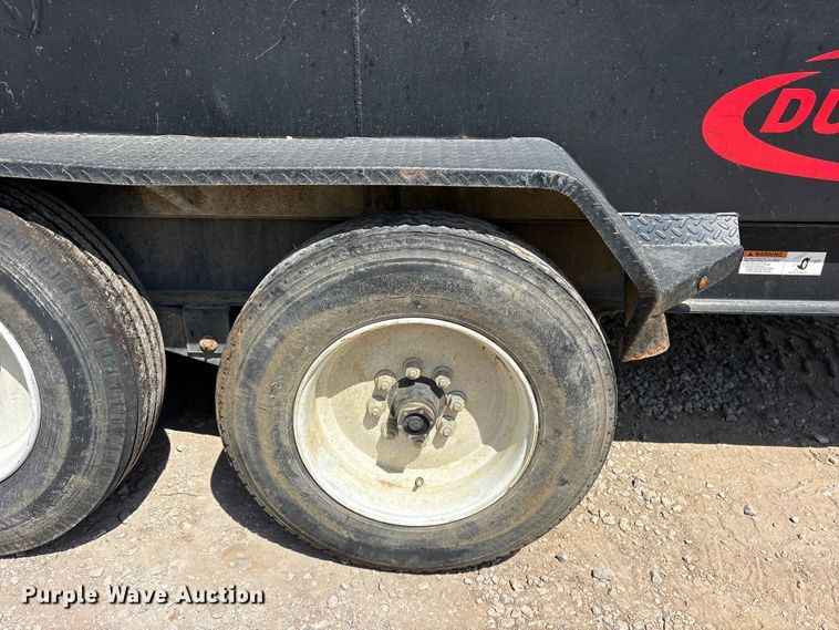 image for item ET0329 2022 Durahaul dump trailer
