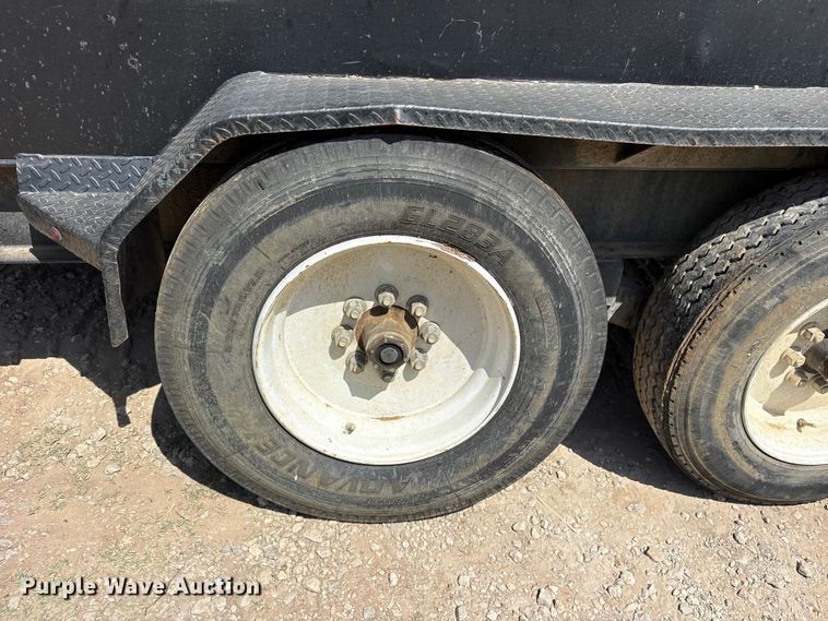 image for item ET0329 2022 Durahaul dump trailer