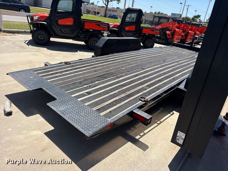 image for item ET0340 2022 Big Tex 14TL-20BK tilt deck equipment trailer