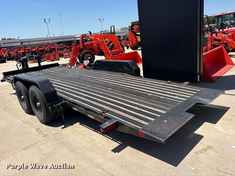 image for item ET0340 2022 Big Tex 14TL-20BK tilt deck equipment trailer