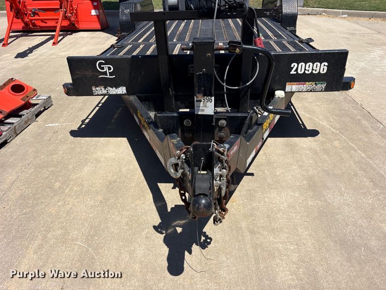 image for item ET0340 2022 Big Tex 14TL-20BK tilt deck equipment trailer