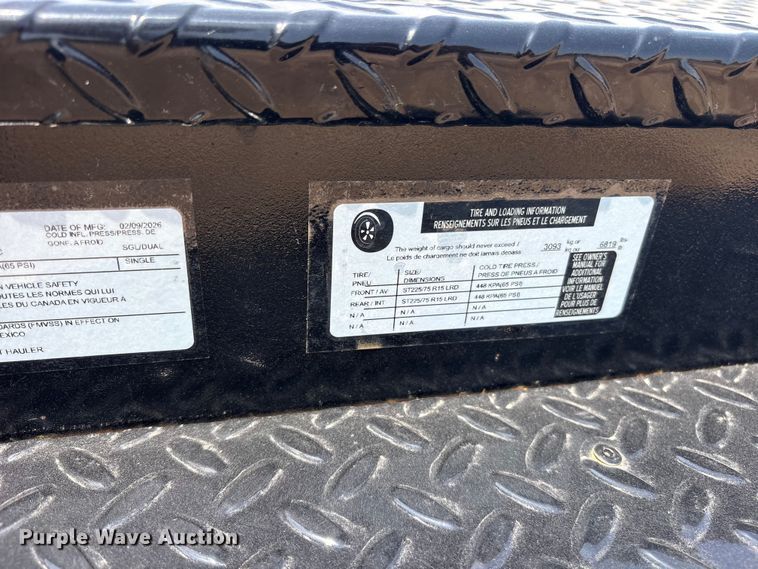 image for item ET0355 2026 Load Trail Sport hauler utility trailer