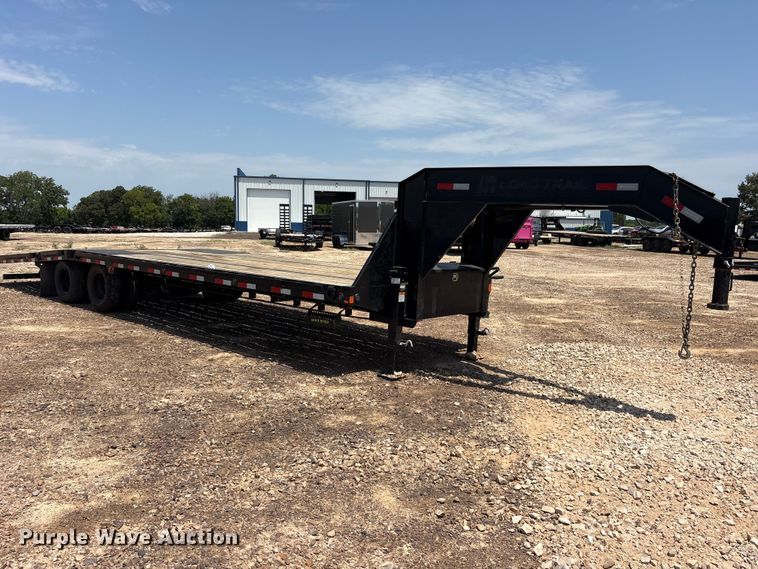 image for item ET0356 2025 Load Trail Low-Pro Gooseneck Hyd Dove equipment trailer