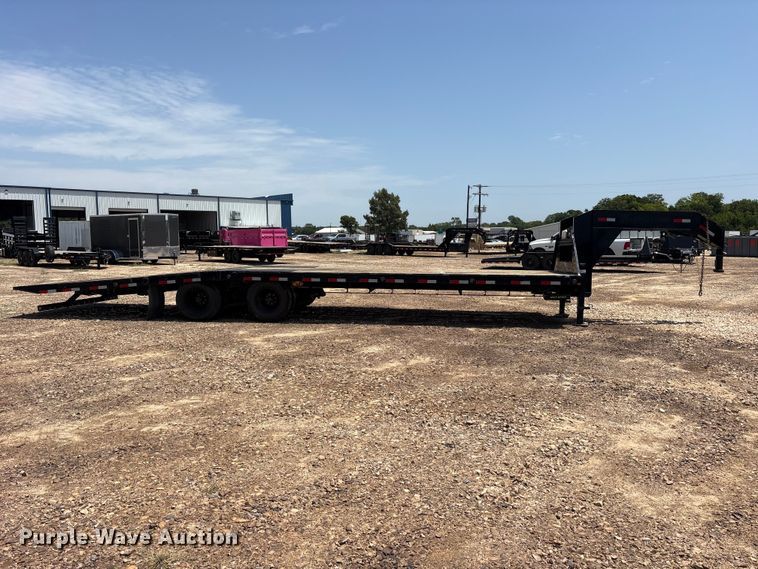 image for item ET0356 2025 Load Trail Low-Pro Gooseneck Hyd Dove equipment trailer