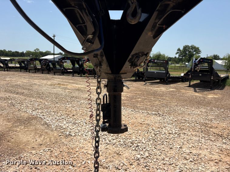 image for item ET0356 2025 Load Trail Low-Pro Gooseneck Hyd Dove equipment trailer
