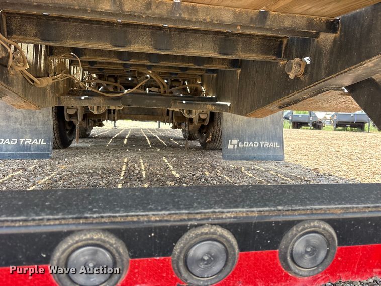image for item ET0356 2025 Load Trail Low-Pro Gooseneck Hyd Dove equipment trailer