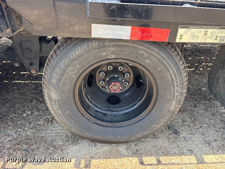image for item ET0356 2025 Load Trail Low-Pro Gooseneck Hyd Dove equipment trailer