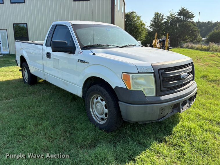 image for item ET0358 2014 Ford F150 pickup truck