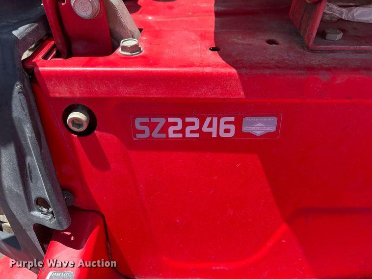 image for item ET0735 Snapper SZ2246 ZTR lawn mower