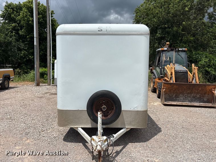 image for item EU5784 2003 S and H Trailers enclosed cargo trailer