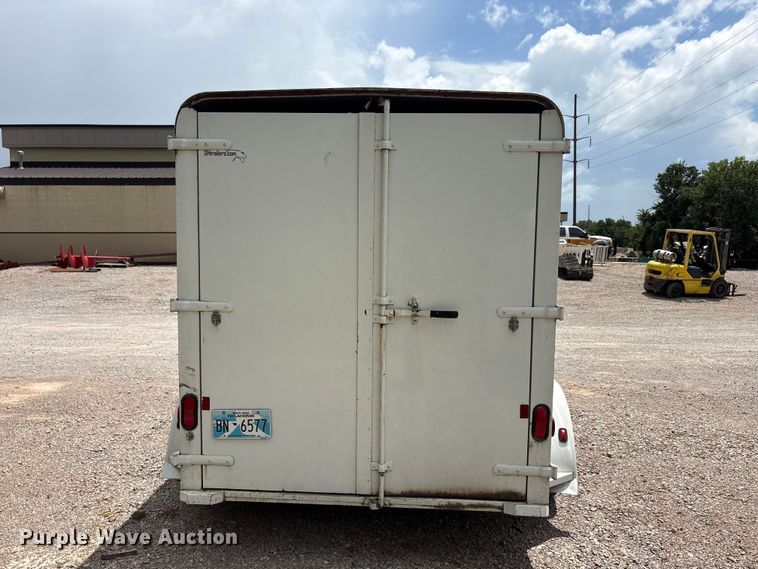 image for item EU5784 2003 S and H Trailers enclosed cargo trailer