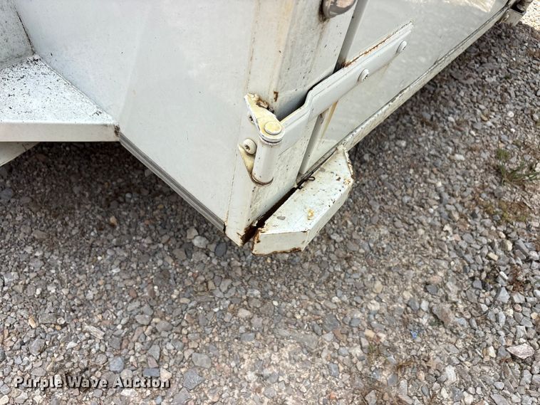 image for item EU5784 2003 S and H Trailers enclosed cargo trailer