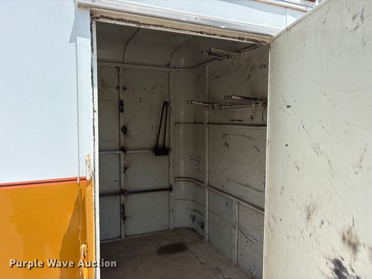 image for item EU5784 2003 S and H Trailers enclosed cargo trailer