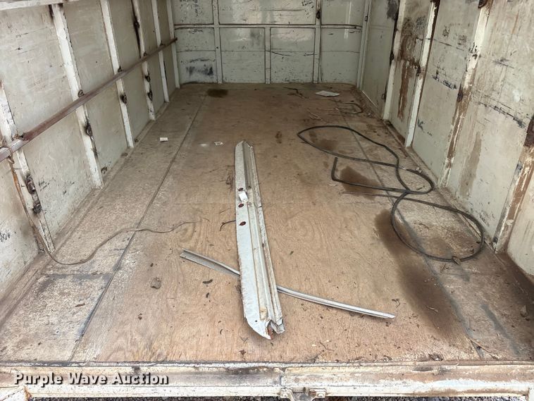 image for item EU5784 2003 S and H Trailers enclosed cargo trailer