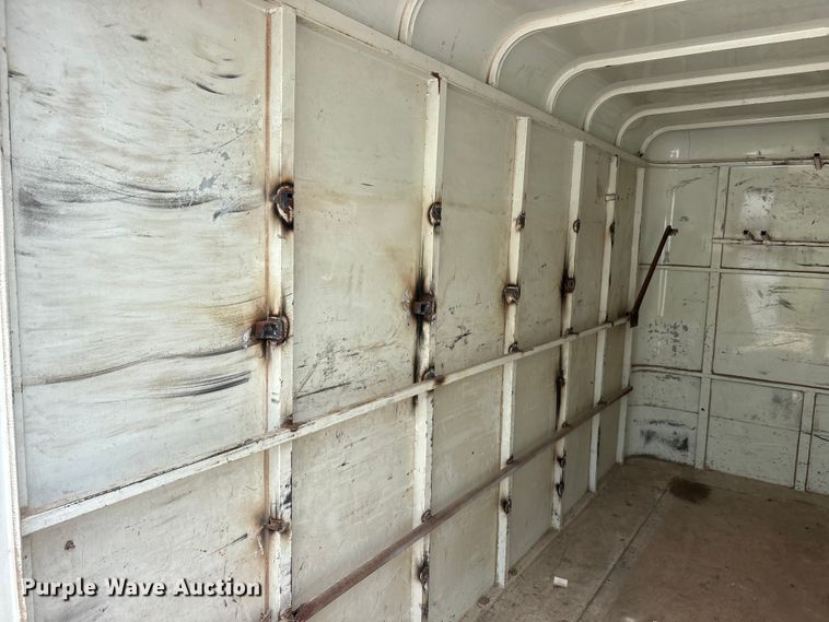 image for item EU5784 2003 S and H Trailers enclosed cargo trailer