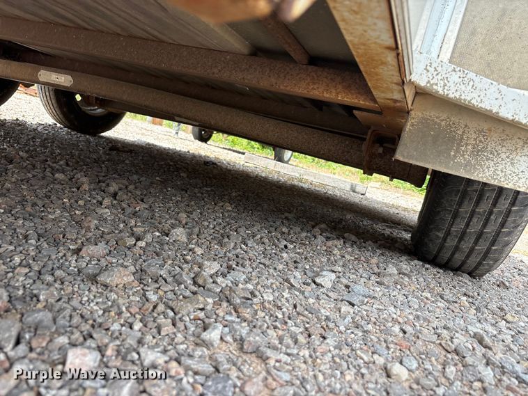 image for item EU5784 2003 S and H Trailers enclosed cargo trailer