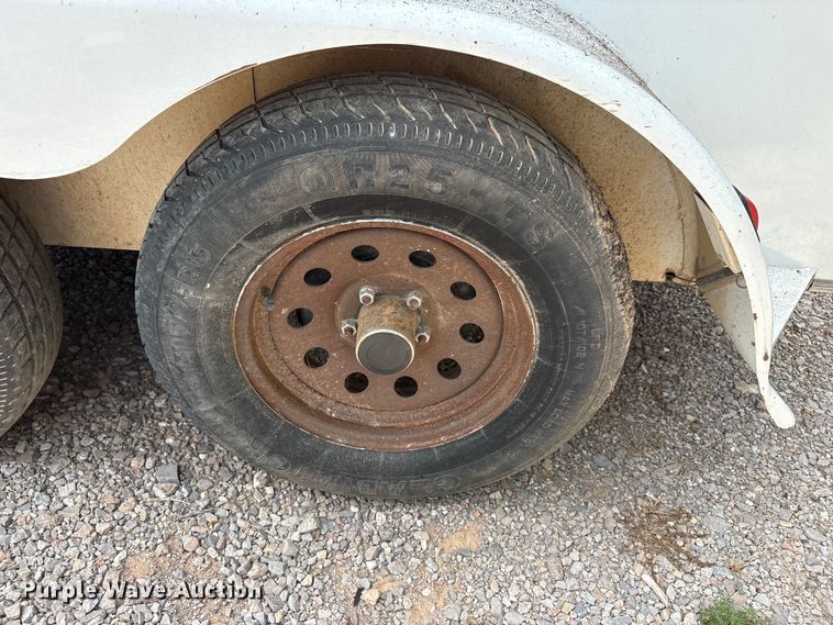 image for item EU5784 2003 S and H Trailers enclosed cargo trailer