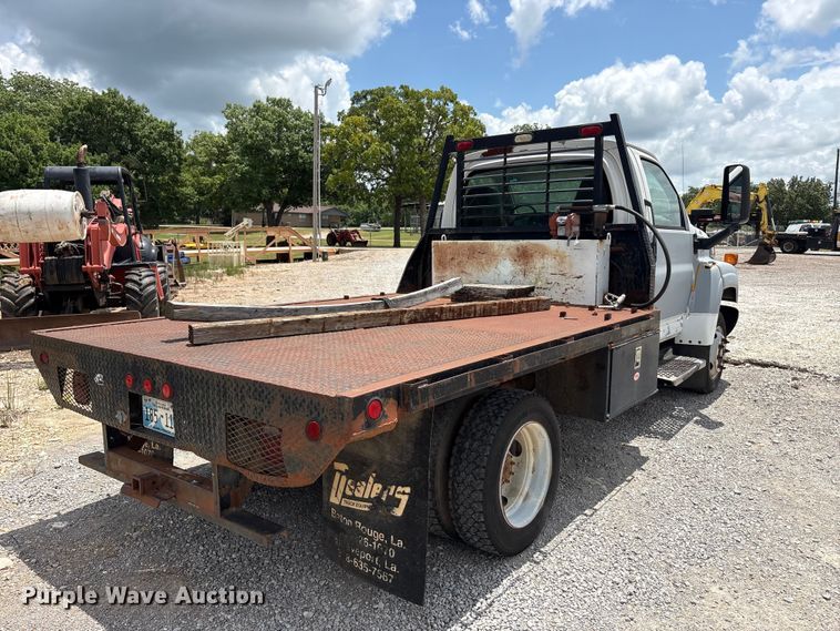image for item EU5788 2007 Chevrolet C4 flatbed truck