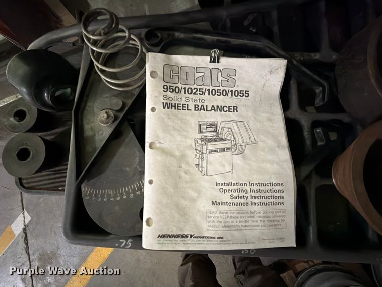 image for item EU5878 Coats direct drive 1055 solid state tire balancer