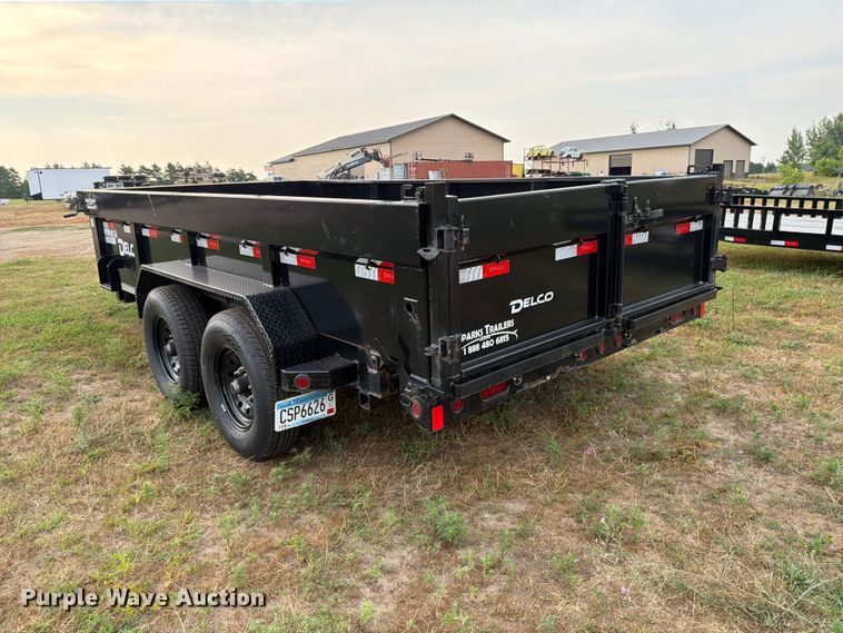 image for item EU5882 2024 Delco Trailers dump trailer